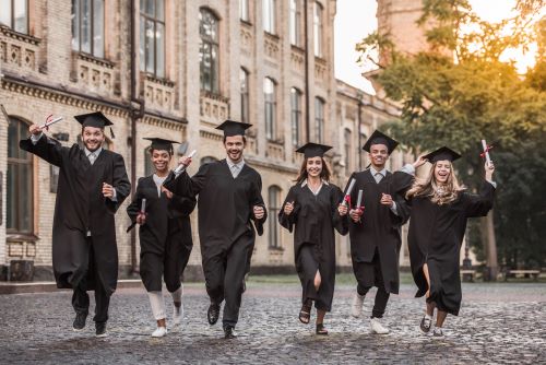 Grupa studentów